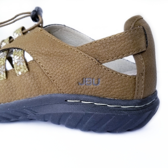 JBU by Jambu Women’s 7.5W Delphine Green Sneaker Hiking Casual Oxford Flat - Picture 5 of 9